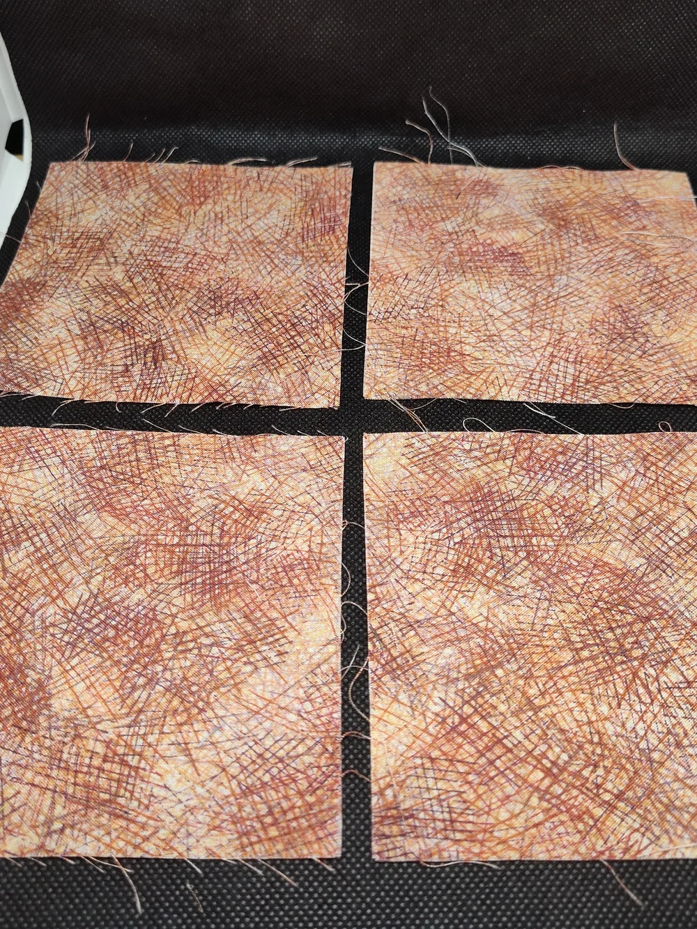 4 4.50 INCH Cotton Fabric SQUARES